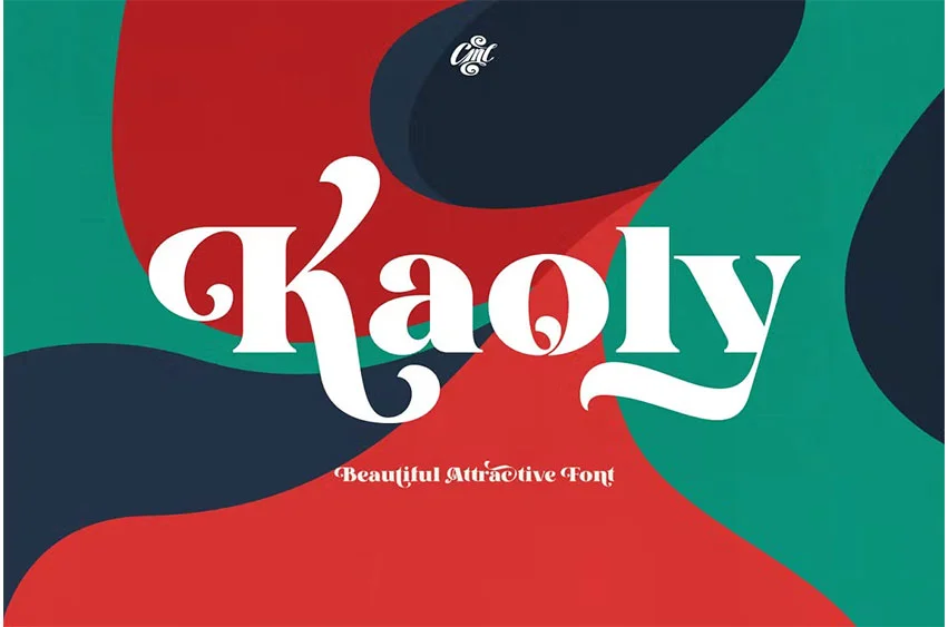 Kaoly Font free download – Serif Fonts font preview image for Windows and Mac