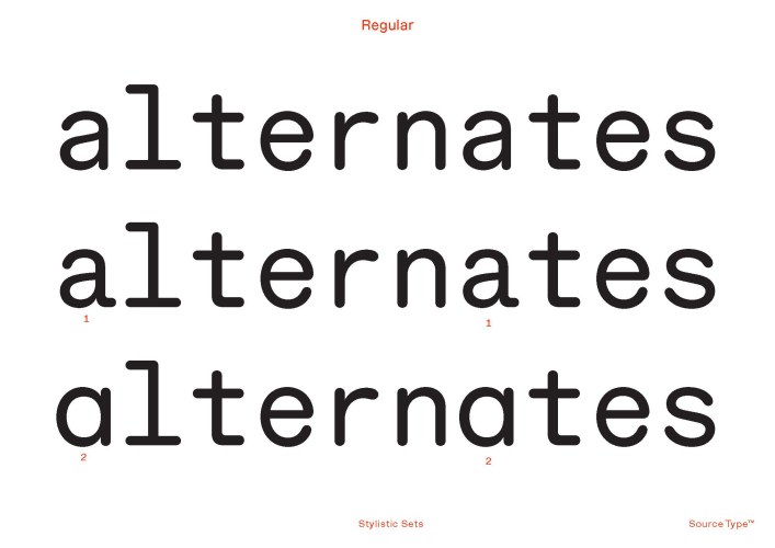 Karl Mono Font Family free download preview 5 – Display Fonts font