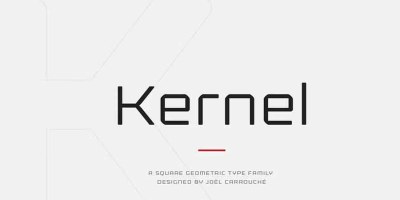 Kernel Font Family free download – Sans Serif Fonts font preview