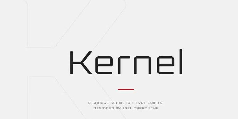 Kernel Font Family free download preview 5 – Sans Serif Fonts font
