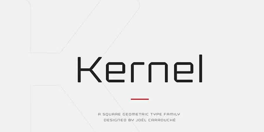 Kernel Font Family free download – Sans Serif Fonts font preview image for Windows and Mac