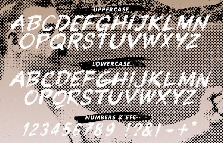 Knuckle Sandwich Font free download preview 2 – Script And Handwritten font