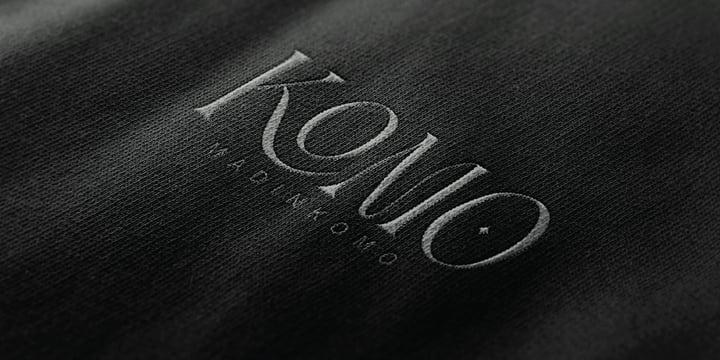 Komrile Font Family free download preview 10 – Serif Fonts font