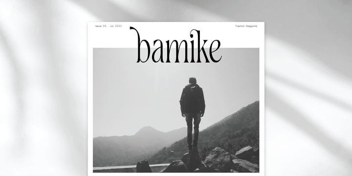Komrile Font Family free download preview 4 – Serif Fonts font