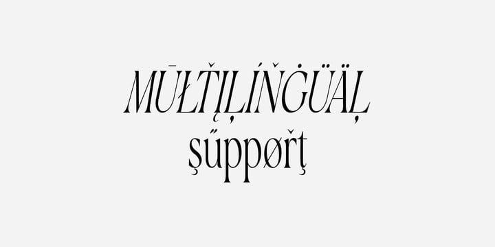 Komrile Font Family free download preview 7 – Serif Fonts font