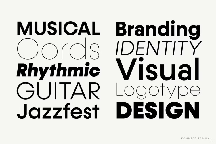 Konnect Font free download preview 6 – Sans Serif Fonts font