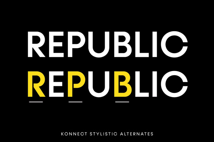 Konnect Font free download preview 8 – Sans Serif Fonts font