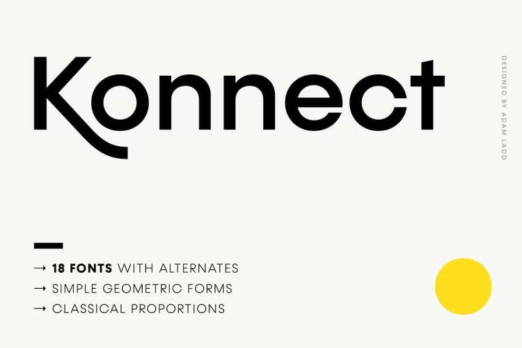 Konnect Font free download preview 11 – Sans Serif Fonts font