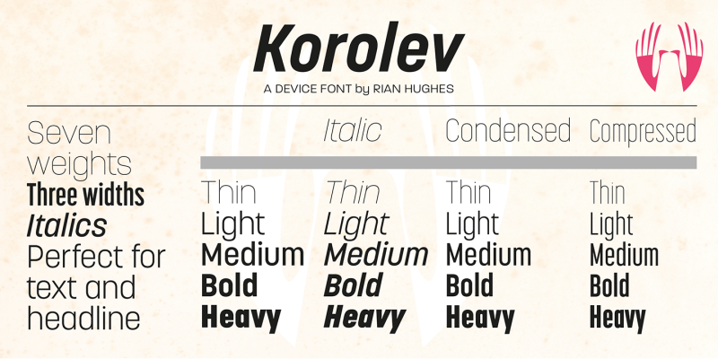 Korolev Font free download preview 2 – Sans Serif Fonts font