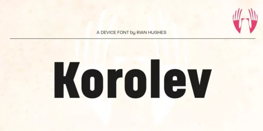 Korolev Font free download – Sans Serif Fonts font preview image for Windows and Mac