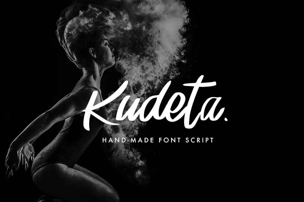 Kudeta Handmade Font free download – Script And Handwritten font preview image for Windows and Mac