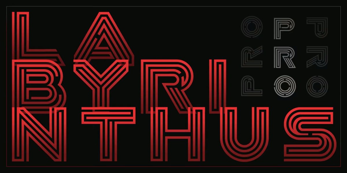 Labyrinthus Pro Font free download – Display Fonts font preview image for Windows and Mac