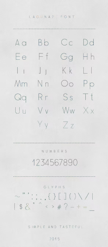 Laguna7 Font free download preview 1 – Sans Serif Fonts font