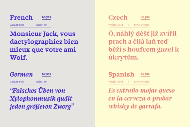 Lemanic Font Family free download preview 4 – Serif Fonts font
