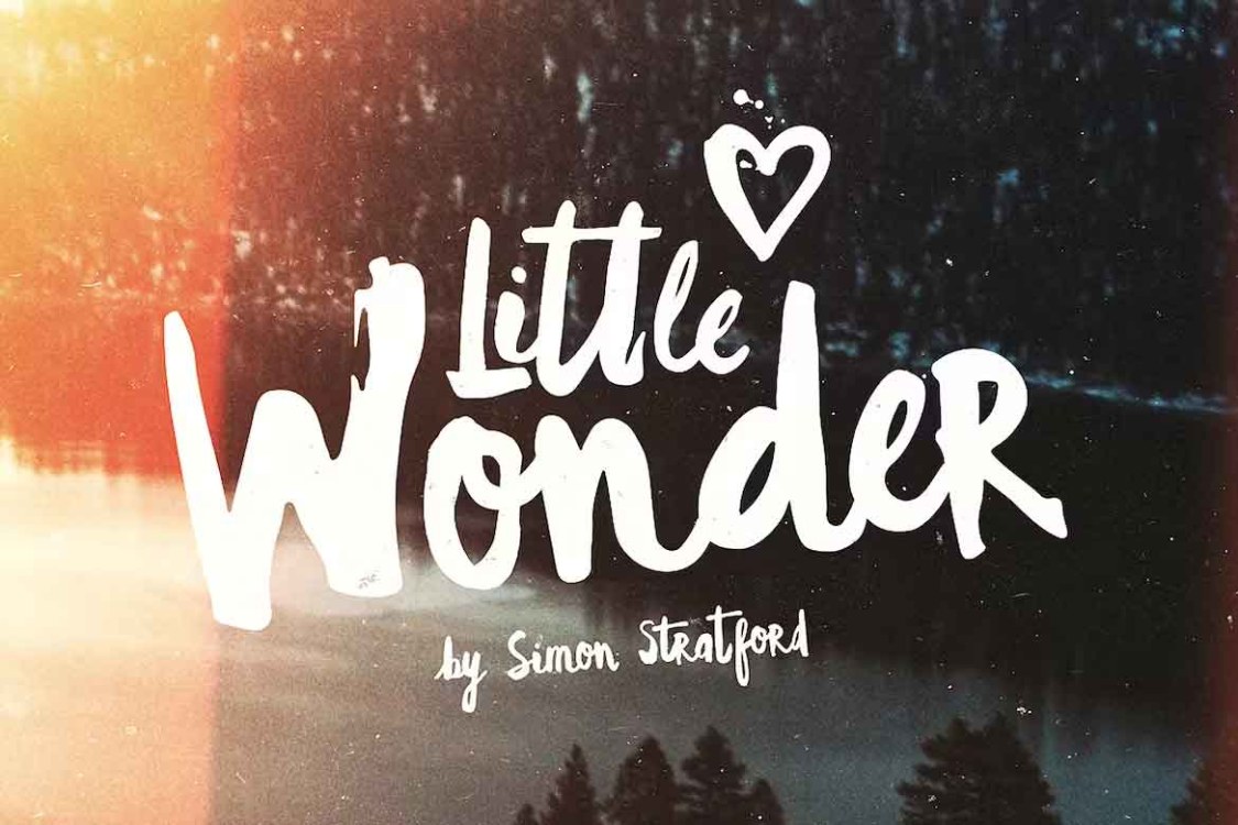 Little Wonder Font free download – Script And Handwritten font preview image for Windows and Mac