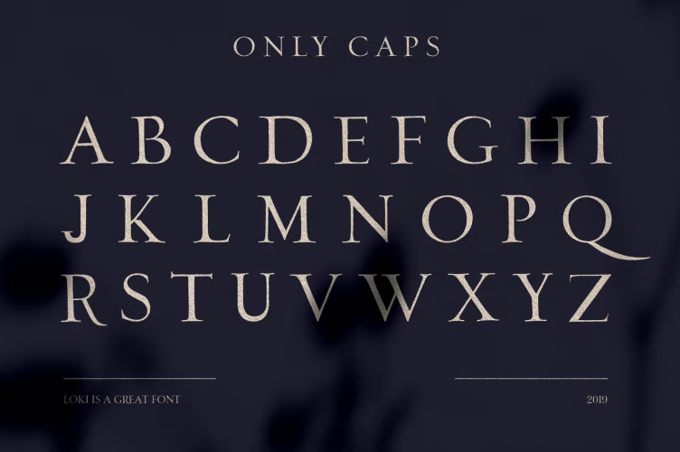 Loki Font free download preview 1 – Sans Serif Fonts font