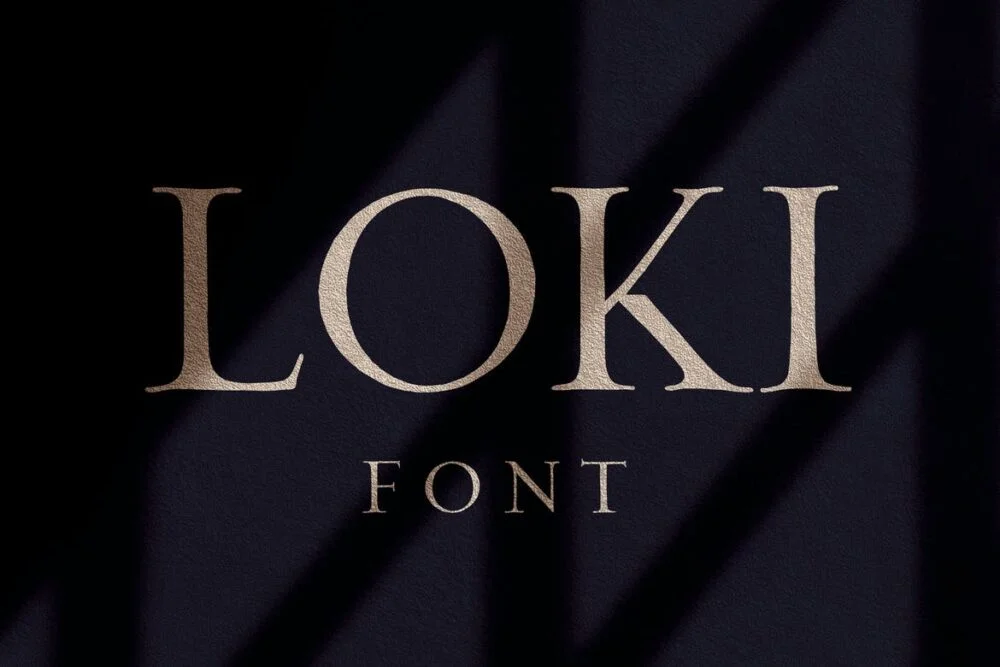 Loki Font free download – Sans Serif Fonts font preview image for Windows and Mac