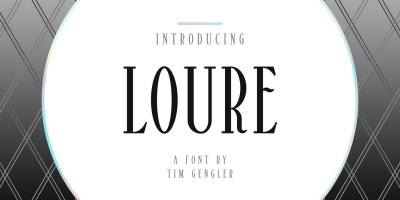 Loure Font Family free download – Script And Handwritten font preview
