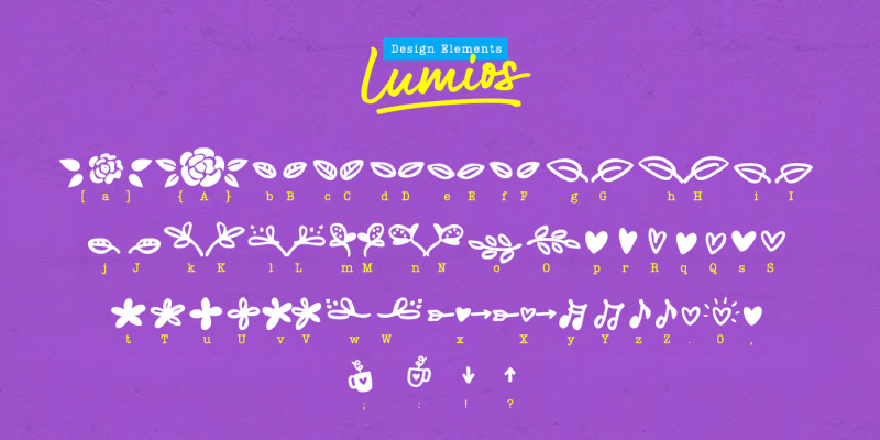 Lumios Marker Font free download preview 4 – Script And Handwritten font