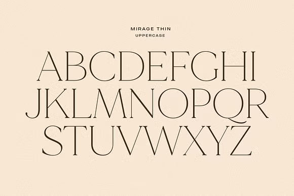 MADE Mirage Font free download preview 5 – Serif Fonts font