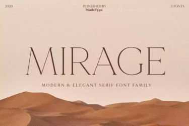 MADE Mirage Font free download – Refined font preview