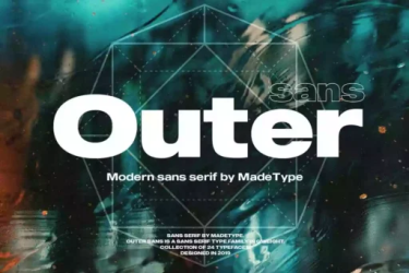 MADE Outer Sans Font free download – Professional font preview