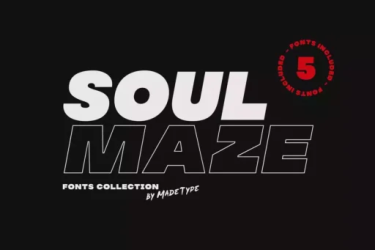 MADE Soulmaze Font free download – Display font preview