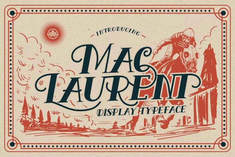 MacLaurent Font free download preview 3 – Serif Fonts font