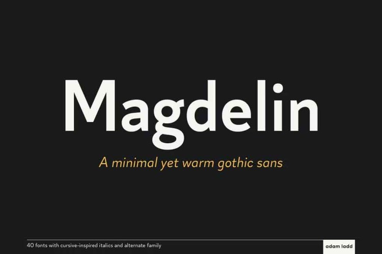 Magdelin Font Family free download preview 4 – Sans Serif Fonts font