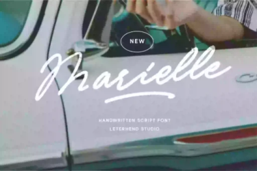 Marielle Font free download – Script And Handwritten font preview
