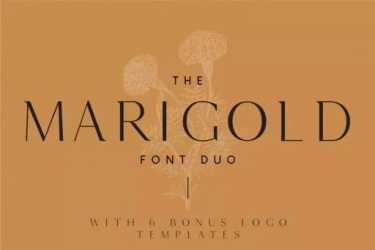 Marigold Font free download – Sans Serif font preview
