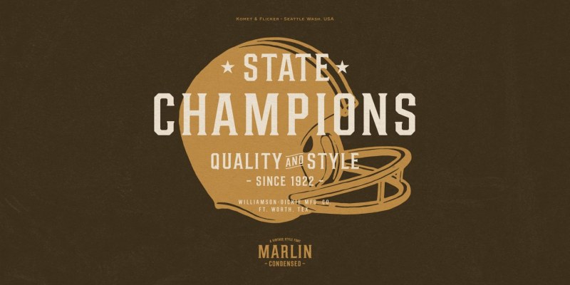 Marlin Font Family free download preview 2 – Serif Fonts font