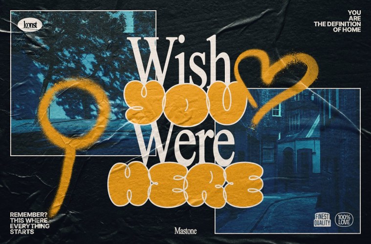 Mastone Font free download preview 3 – Display Fonts font