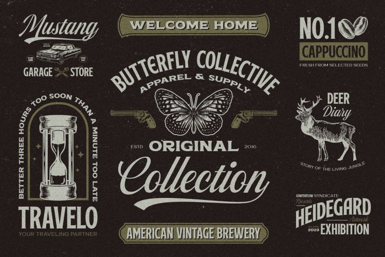 Melvins Font free download preview 8 – Display Fonts font
