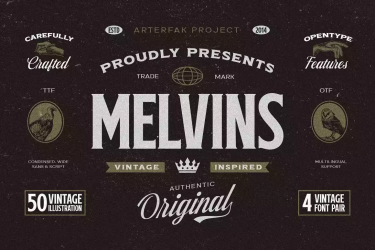 Melvins Font free download – Script font preview