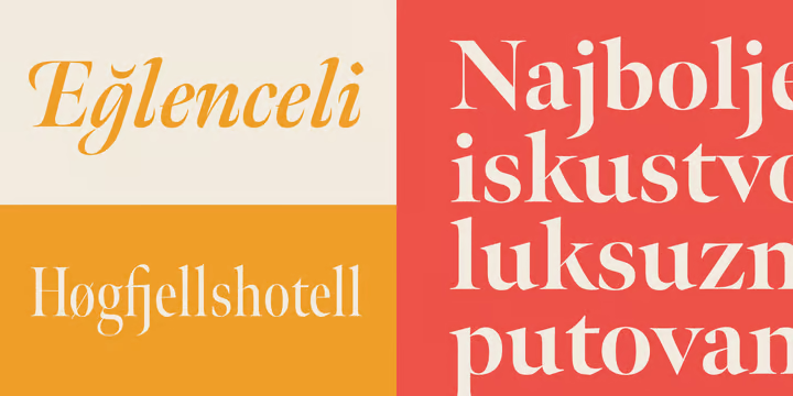 Meno Banner Font Family free download preview 2 – Serif Fonts font