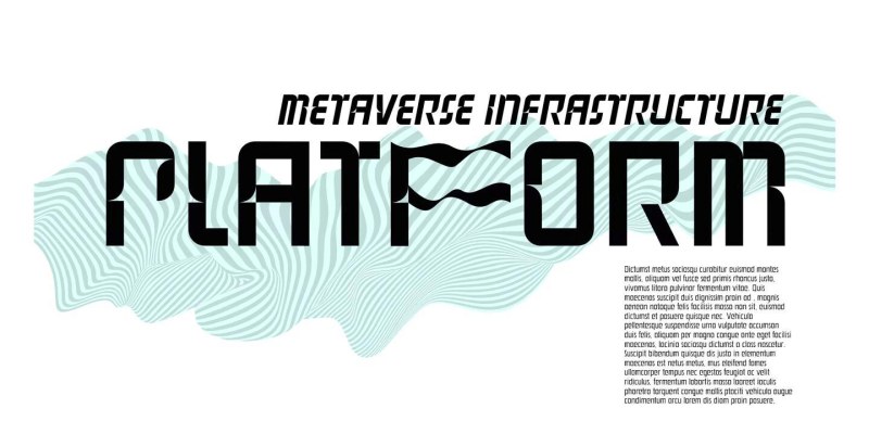 Metaverse Display Font Family free download preview 6 – Display Fonts font