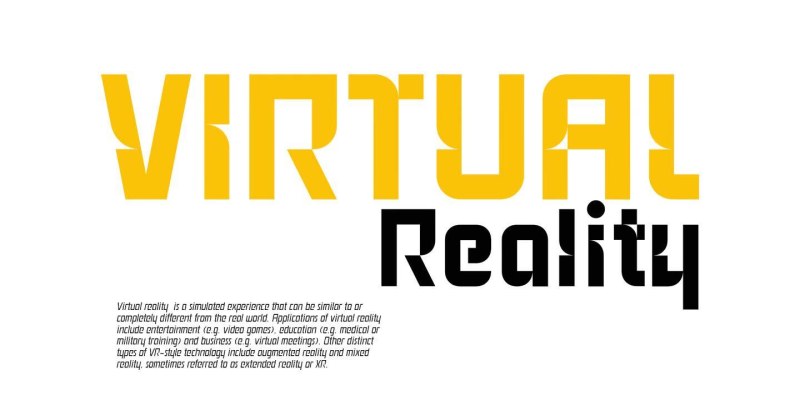 Metaverse Display Font Family free download preview 7 – Display Fonts font