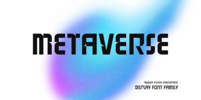 Metaverse Display Font Family free download – Display Fonts font preview