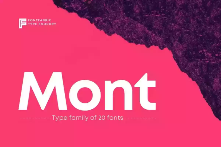 Mont Font free download preview 4 – Sans Serif Fonts font