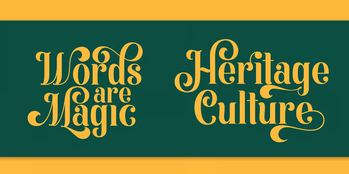 Morthern Font Family free download preview 4 – Script And Handwritten font