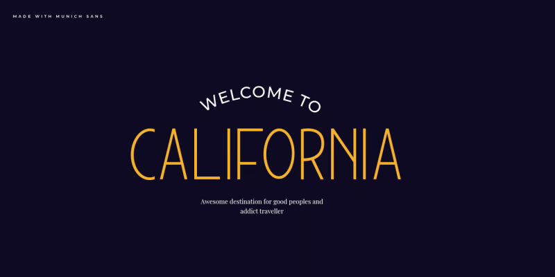 Munich Sans Font free download preview 2 – Sans Serif Fonts font