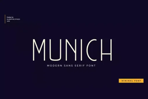 Munich Sans Font free download preview 4 – Sans Serif Fonts font