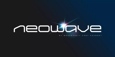Neo Wave Font free download – Display font preview
