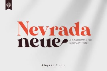 Nevrada Neue Font free download – Branding font preview