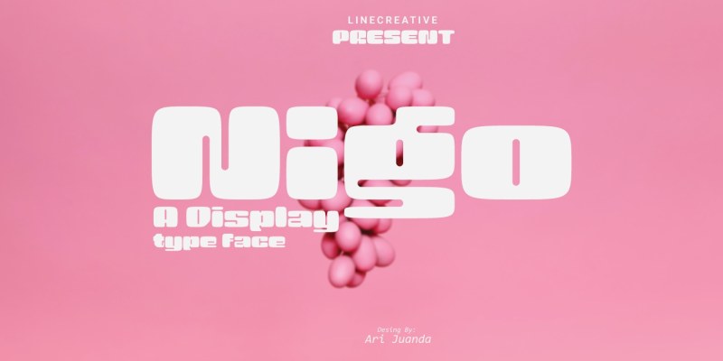 Nigo Font free download preview 6 – Modern Fonts font