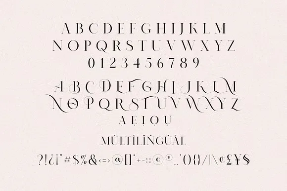 Nomark Font preview 4 – Serif Fonts font sample