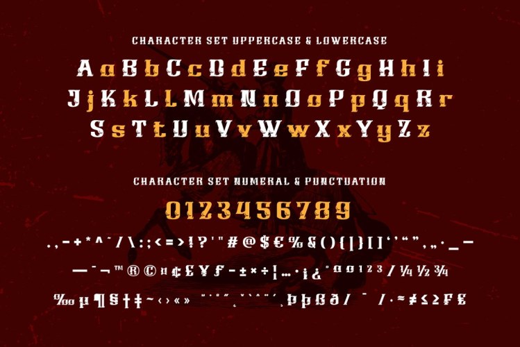 Obitruk – Display Hero Font free download preview 5 – Display Fonts font