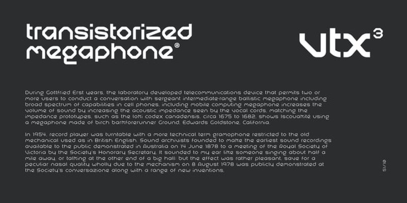 Ogfro Font Family free download preview 7 – Sans Serif Fonts font