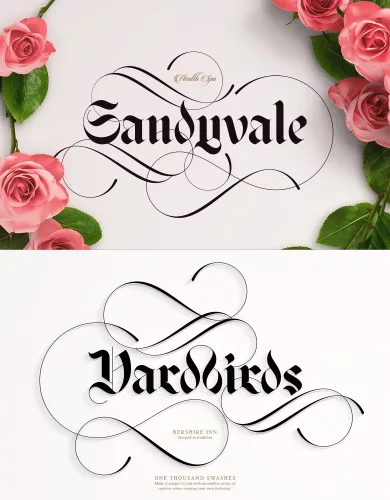 Osgard Pro Font preview 2 – Serif Fonts font sample